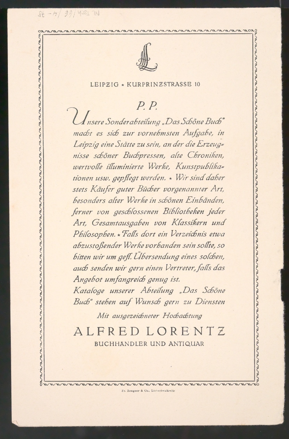 Konvolut Entwurfsskizzen für Vignetten und Buchschmuck — Blatt 4