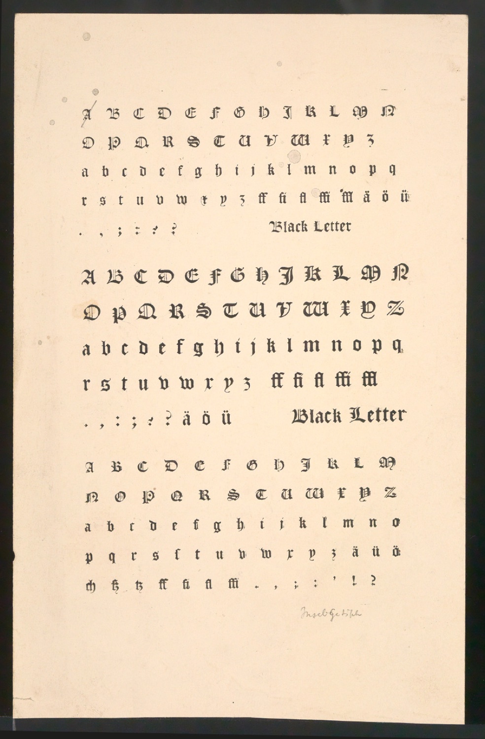 Konvolut Entwurfsskizzen für Vignetten und Buchschmuck — Blatt 15