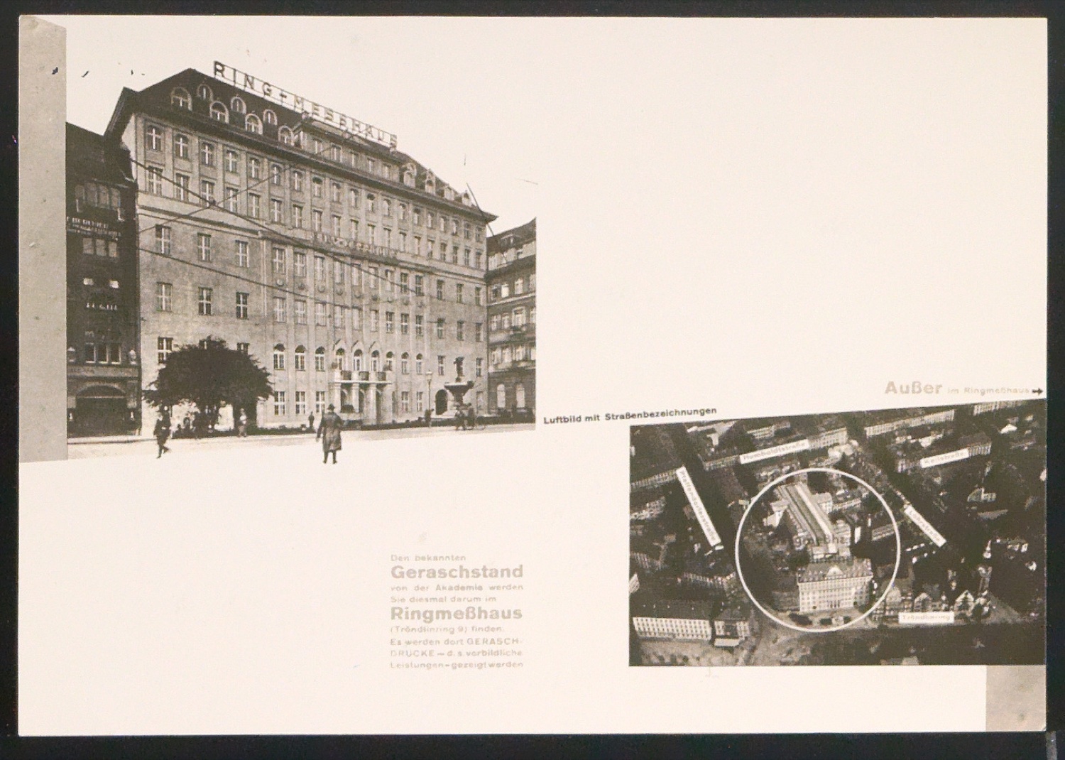 Konvolut Fotoabzüge von Buchseiten mit Kalligraphien von Jan Tschichold — Blatt 21