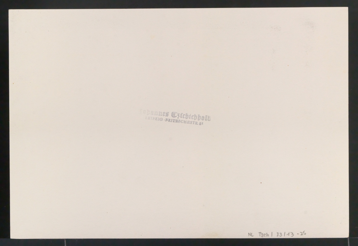 Konvolut Fotoabzüge von Buchseiten mit Kalligraphien von Jan Tschichold — Blatt 46