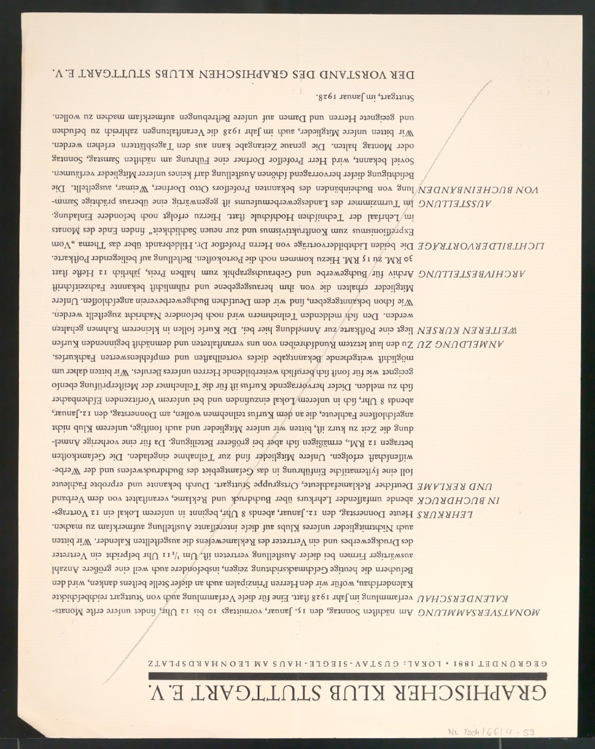 Konvolut Skizzen für Bucheinbände — Blatt 18