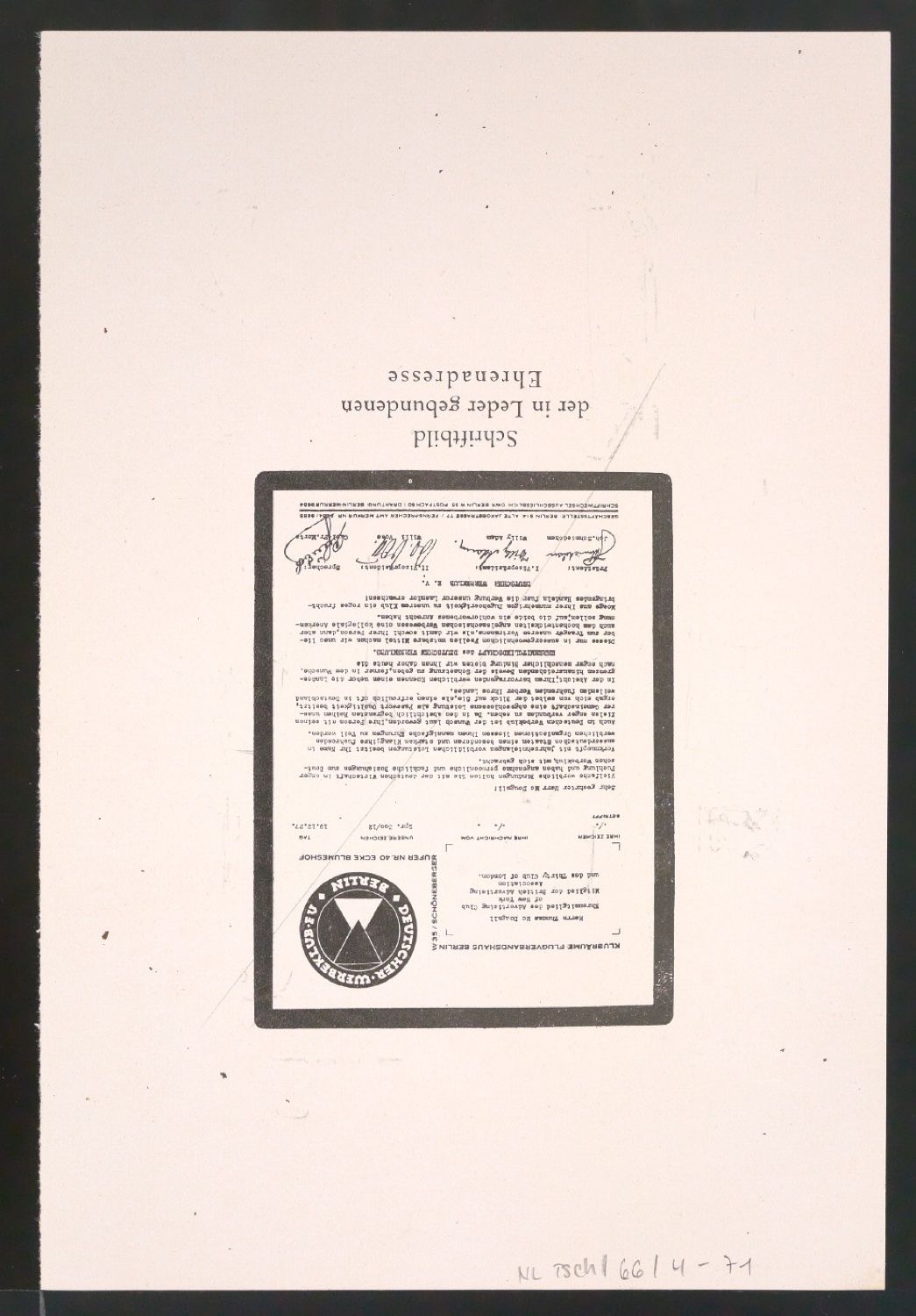 Konvolut Skizzen für Bucheinbände — Blatt 42