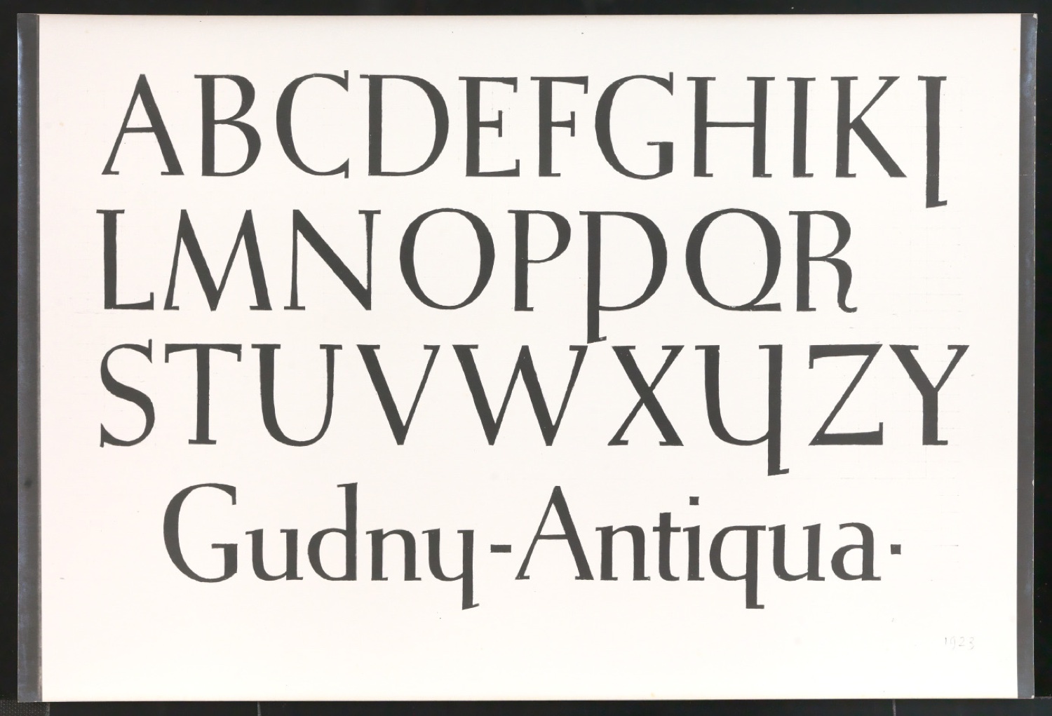 Fotoabzüge von Konvolut Kalligrafische Übungen, Schriftübungen — Blatt 19