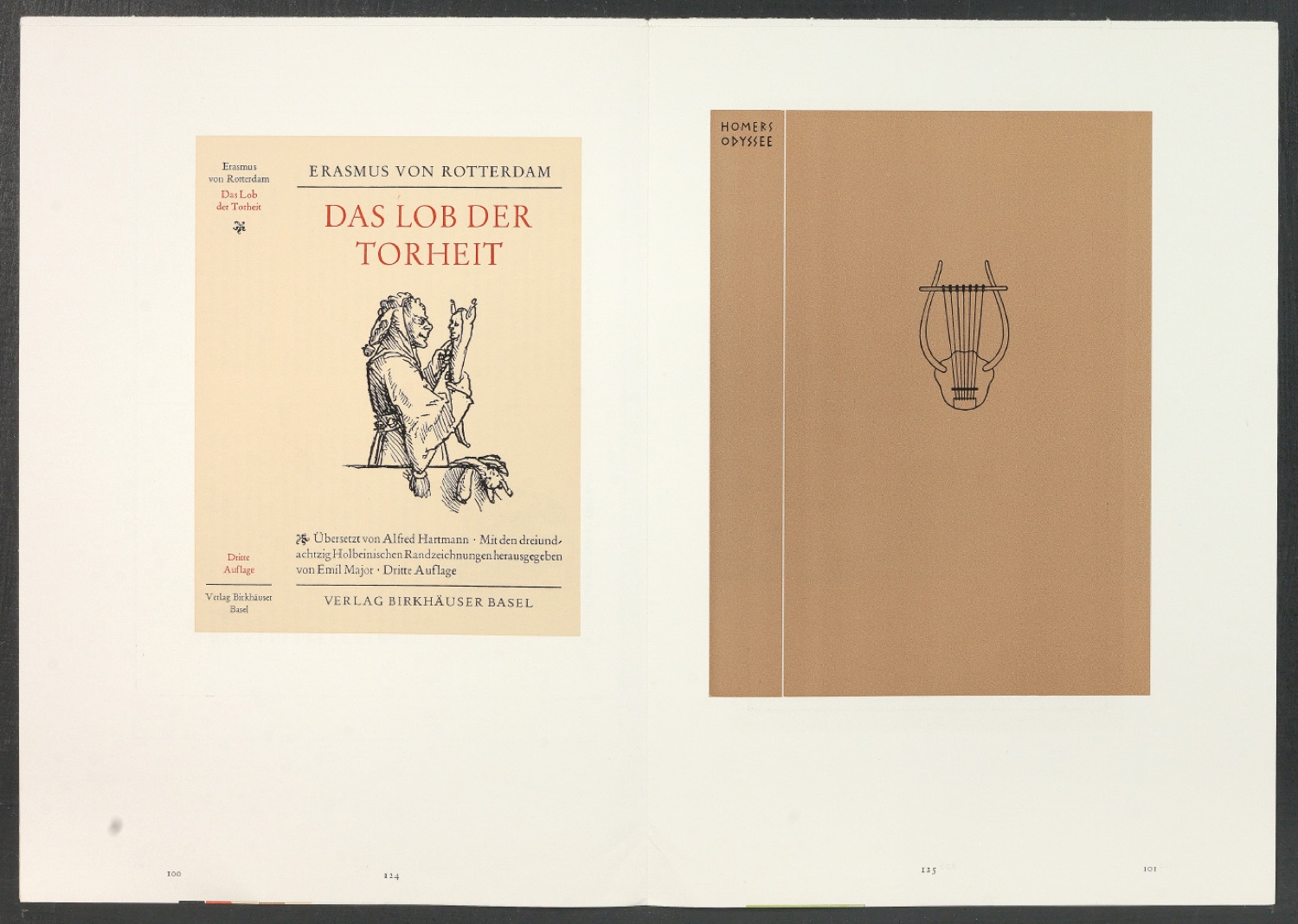 Druckbögen für den Abbildungsteil von Leben und Werk des Typographen Jan Tschichold — Blatt 30