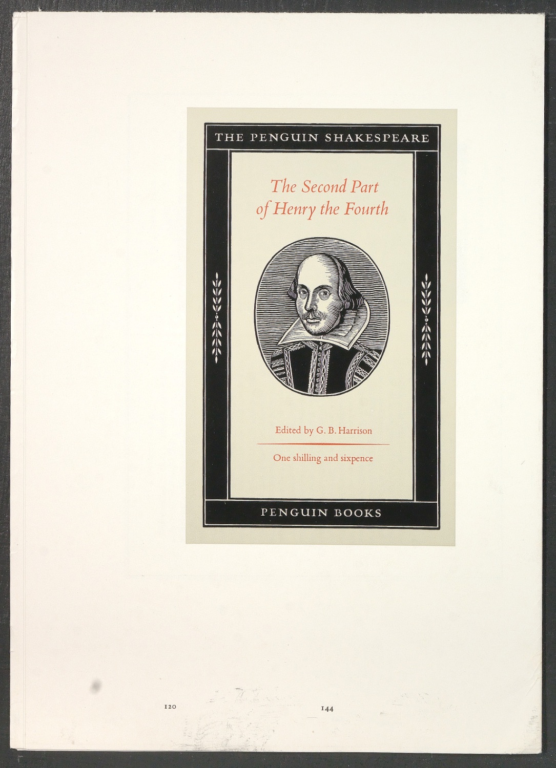 Druckbögen für den Abbildungsteil von Leben und Werk des Typographen Jan Tschichold — Blatt 40