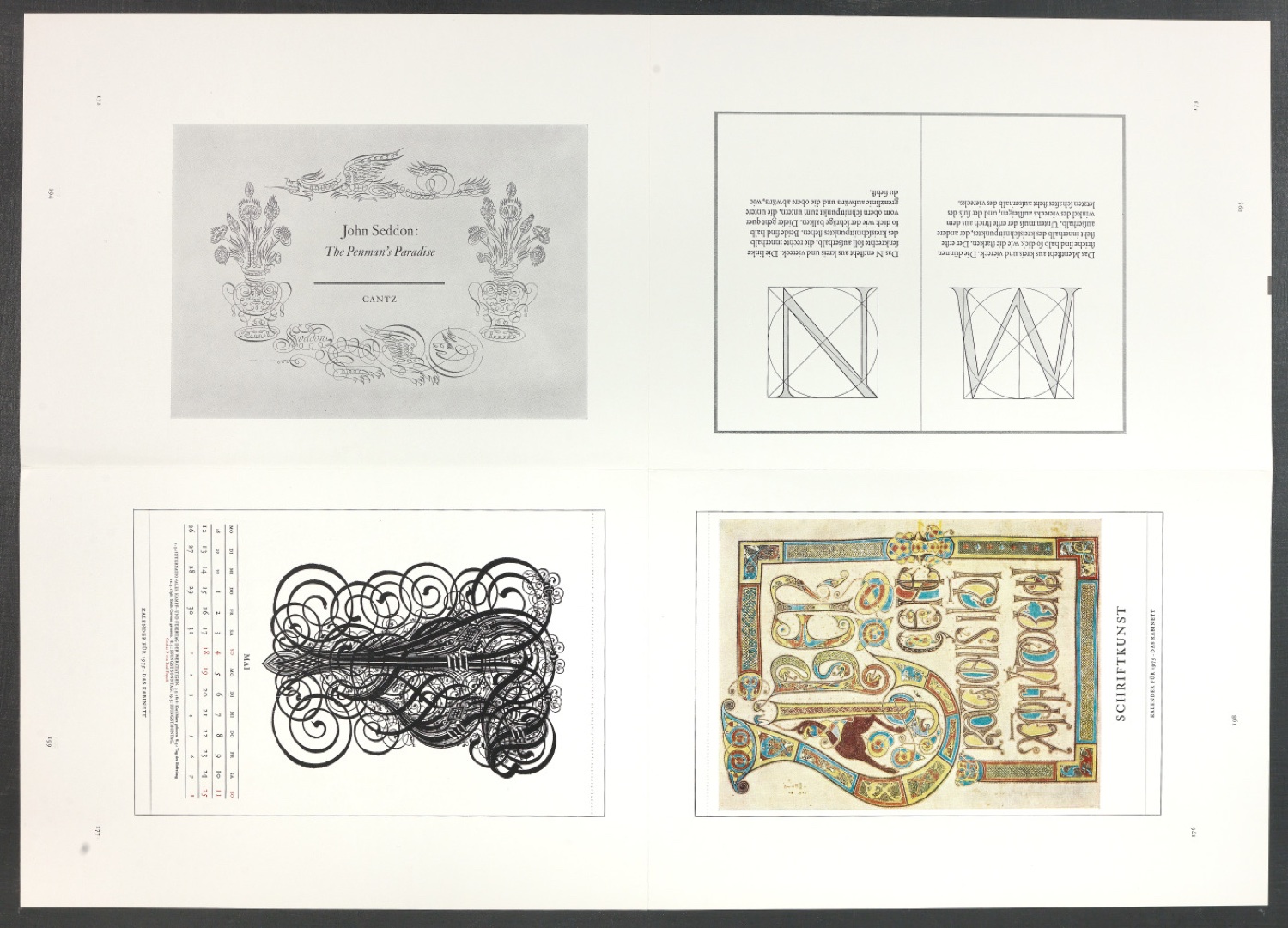 Druckbögen für den Abbildungsteil von Leben und Werk des Typographen Jan Tschichold — Blatt 48