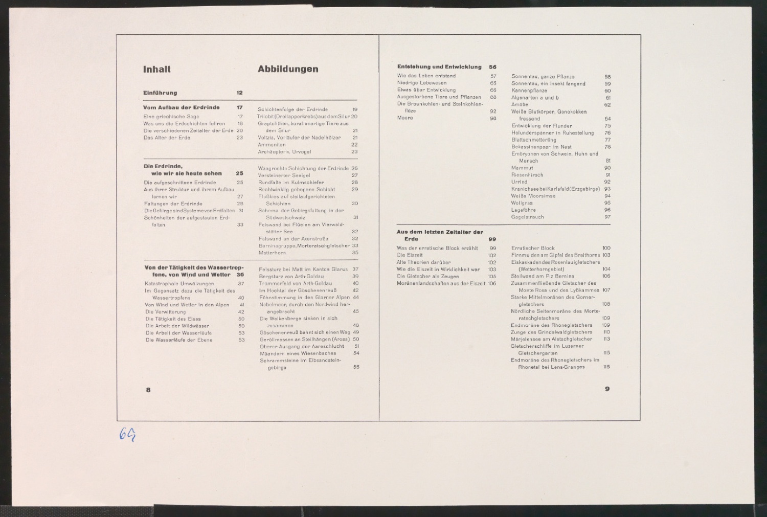 Druckfahnen für den Abbildungsteil von Leben und Werk des Typographen Jan Tschichold — Blatt 5