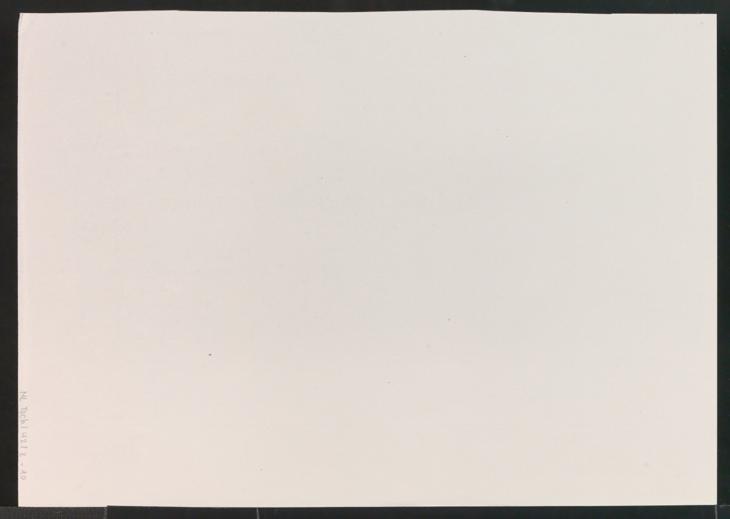 Druckfahnen für den Abbildungsteil von Leben und Werk des Typographen Jan Tschichold — Blatt 20