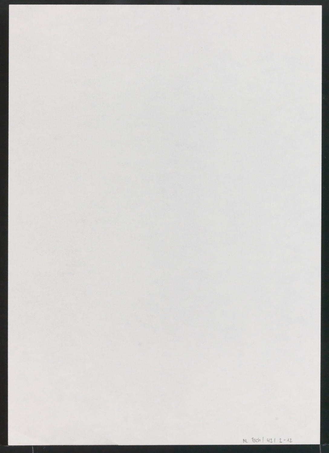 Druckfahnen für den Abbildungsteil von Leben und Werk des Typographen Jan Tschichold — Blatt 24