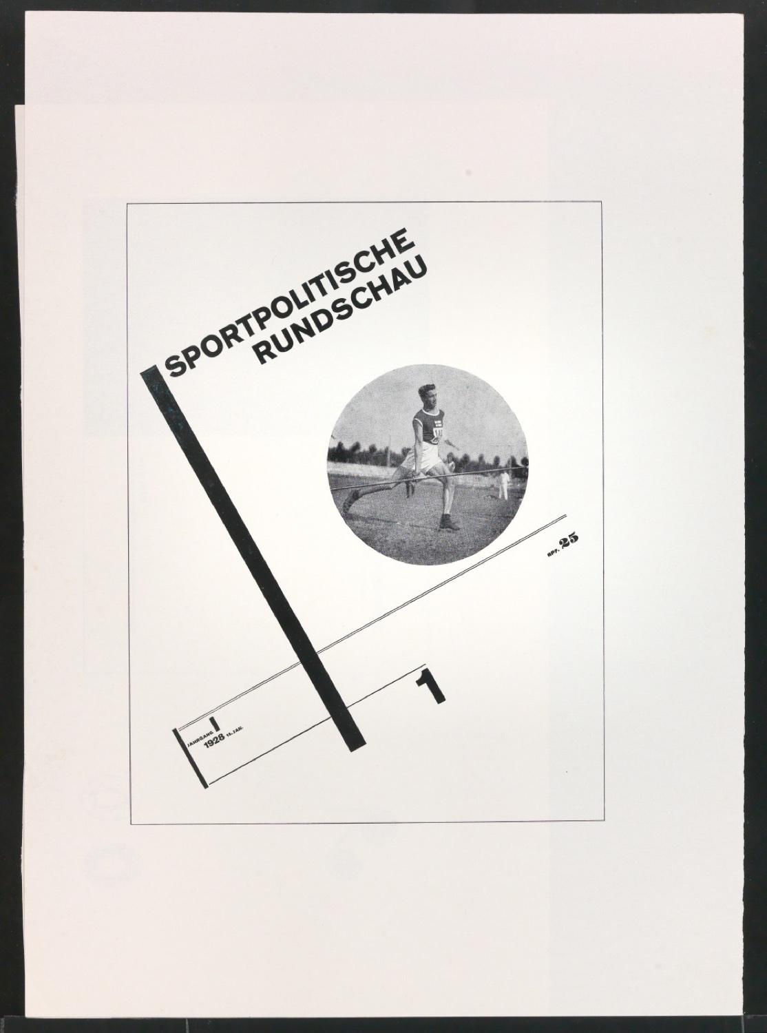 Druckfahnen für den Abbildungsteil von Leben und Werk des Typographen Jan Tschichold — Blatt 57