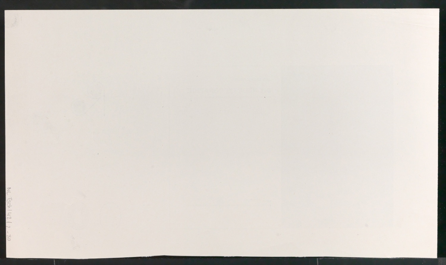 Druckfahnen für den Abbildungsteil von Leben und Werk des Typographen Jan Tschichold — Blatt 60