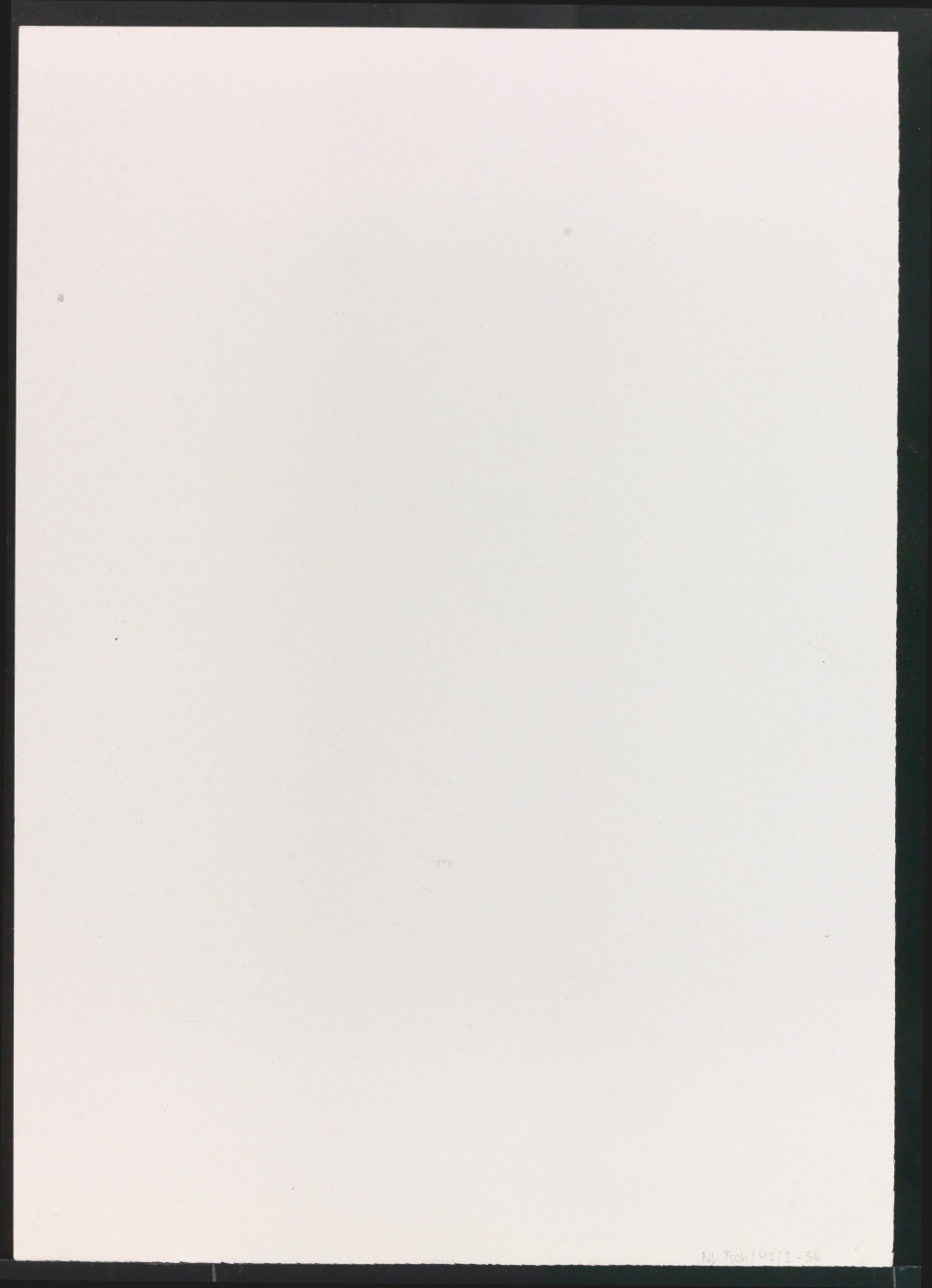 Druckfahnen für den Abbildungsteil von Leben und Werk des Typographen Jan Tschichold — Blatt 72