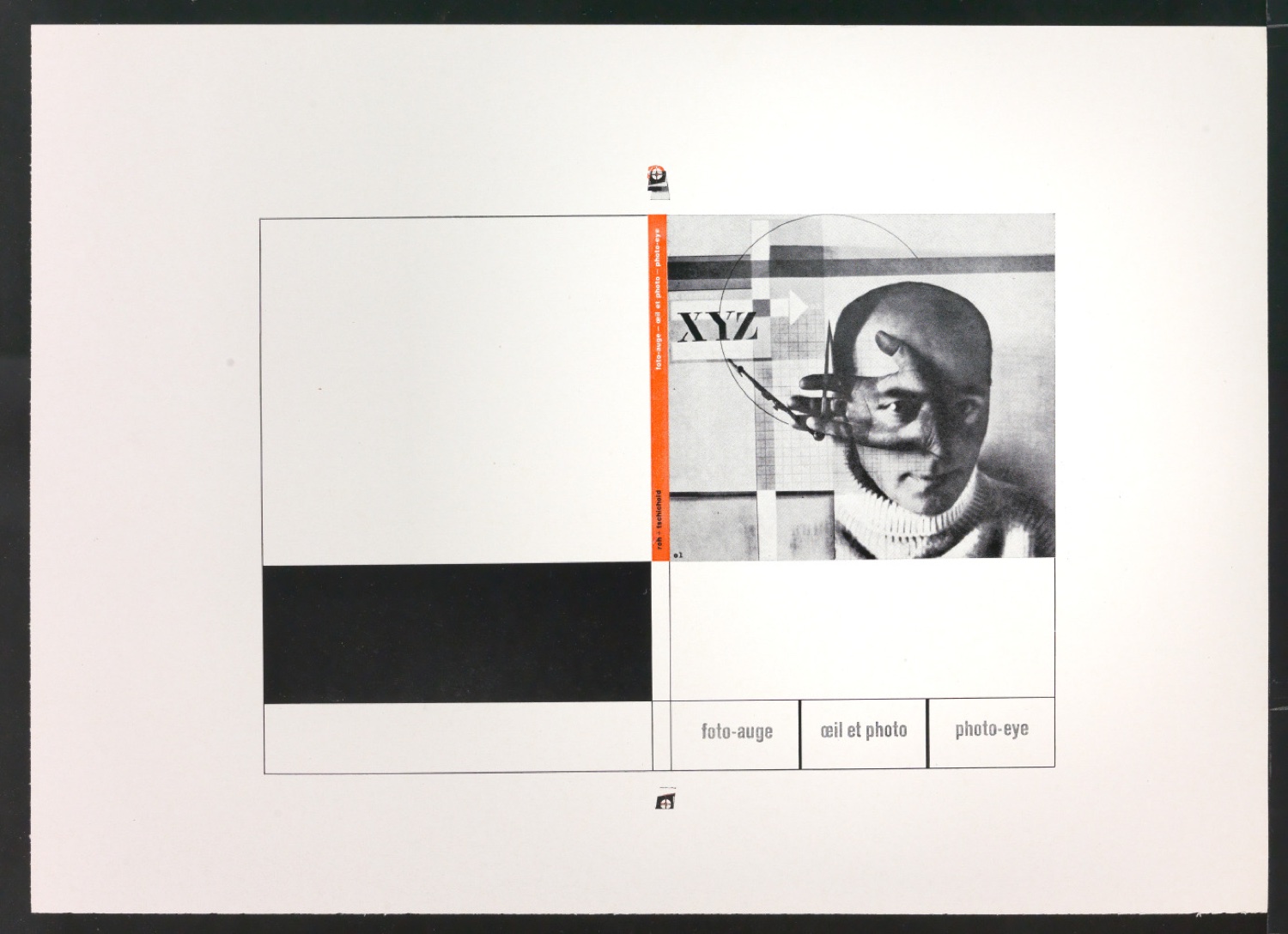 Druckfahnen für den Abbildungsteil von Leben und Werk des Typographen Jan Tschichold — Blatt 79