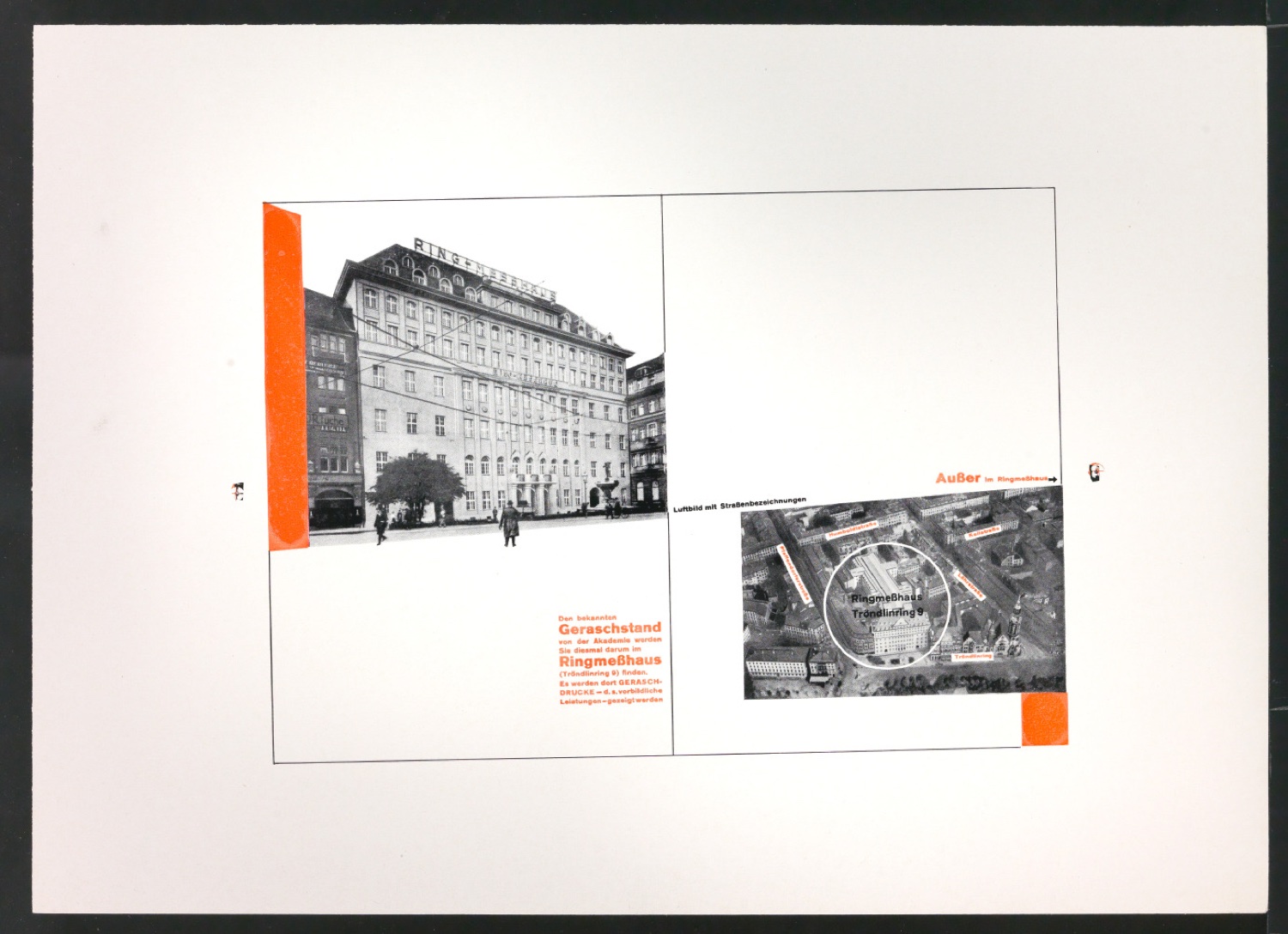 Druckfahnen für den Abbildungsteil von Leben und Werk des Typographen Jan Tschichold — Blatt 81