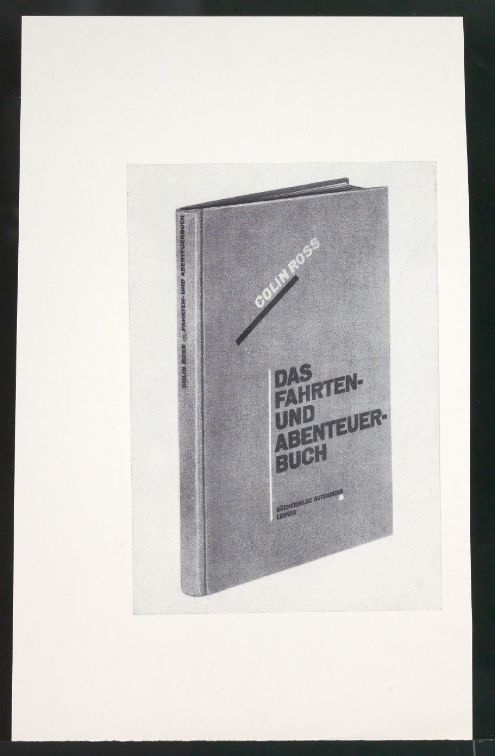 Druckfahnen für den Abbildungsteil von Leben und Werk des Typographen Jan Tschichold — Blatt 93