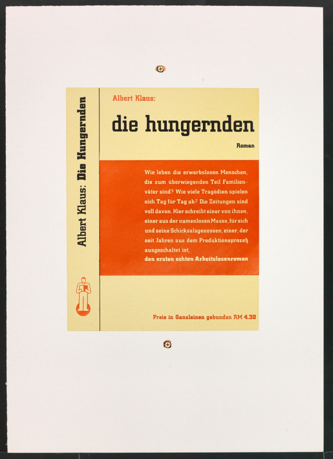 Druckfahnen für den Abbildungsteil von Leben und Werk des Typographen Jan Tschichold — Blatt 121