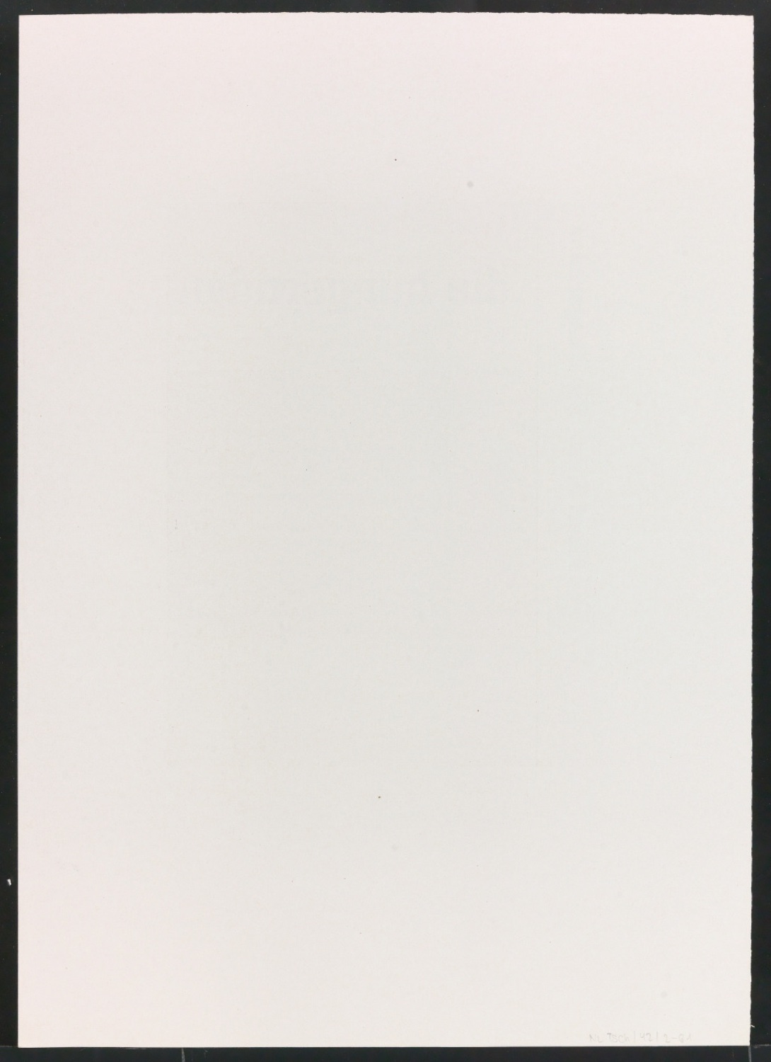 Druckfahnen für den Abbildungsteil von Leben und Werk des Typographen Jan Tschichold — Blatt 122