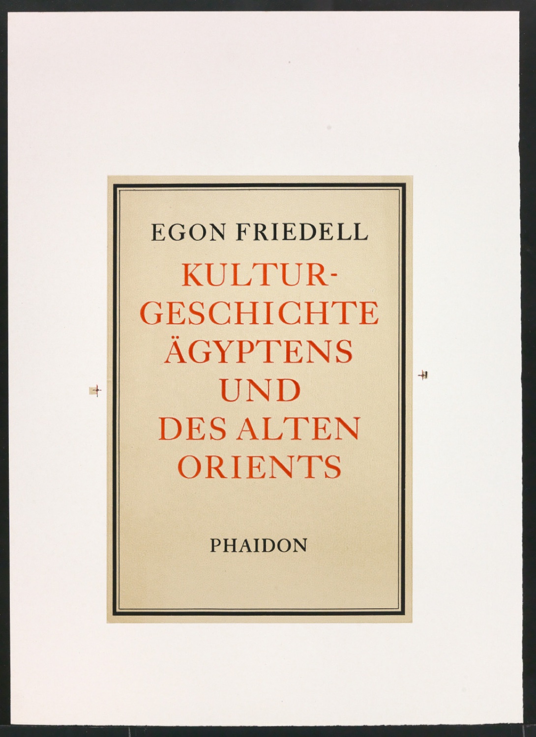 Druckfahnen für den Abbildungsteil von Leben und Werk des Typographen Jan Tschichold — Blatt 129