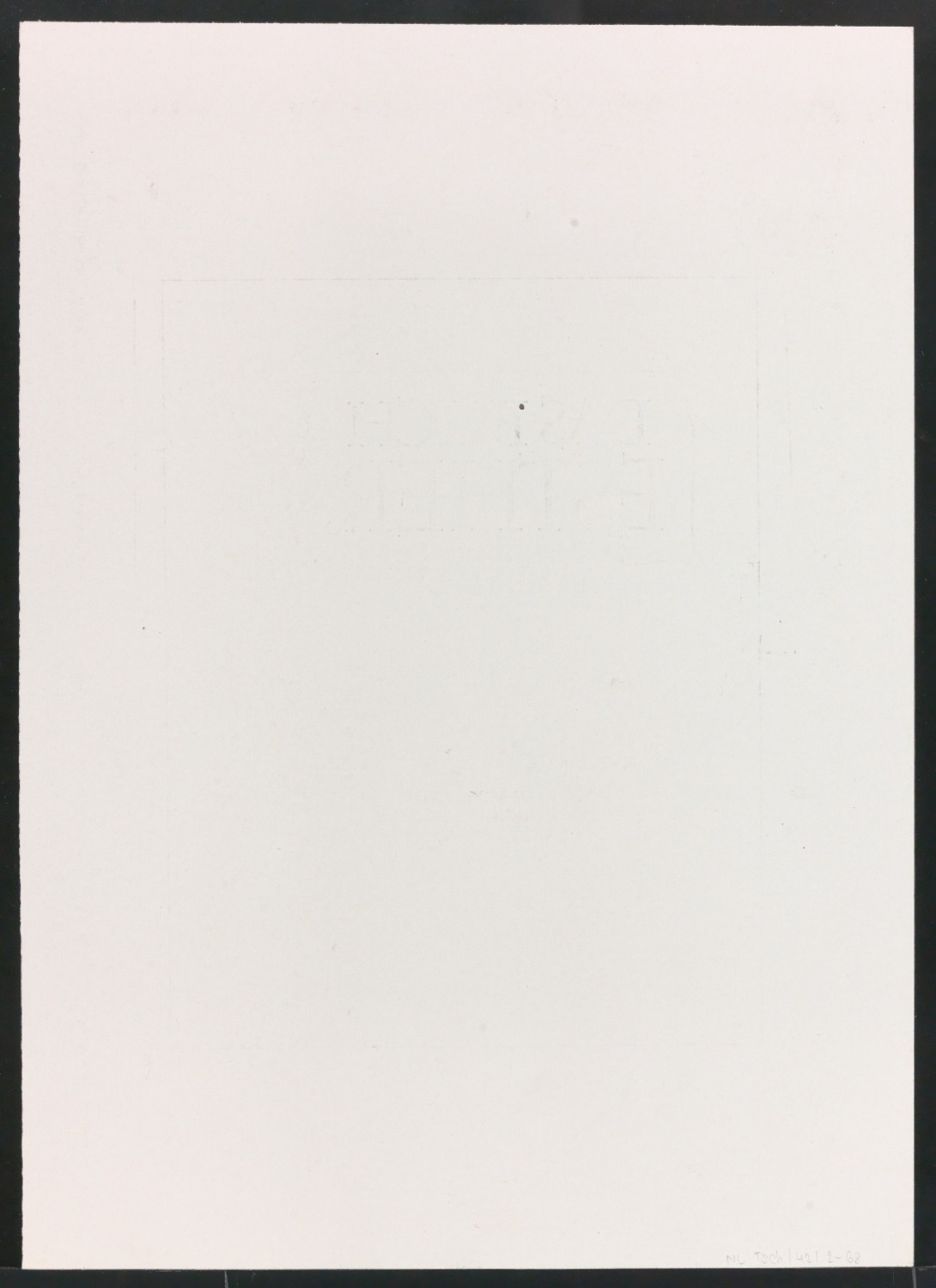 Druckfahnen für den Abbildungsteil von Leben und Werk des Typographen Jan Tschichold — Blatt 136