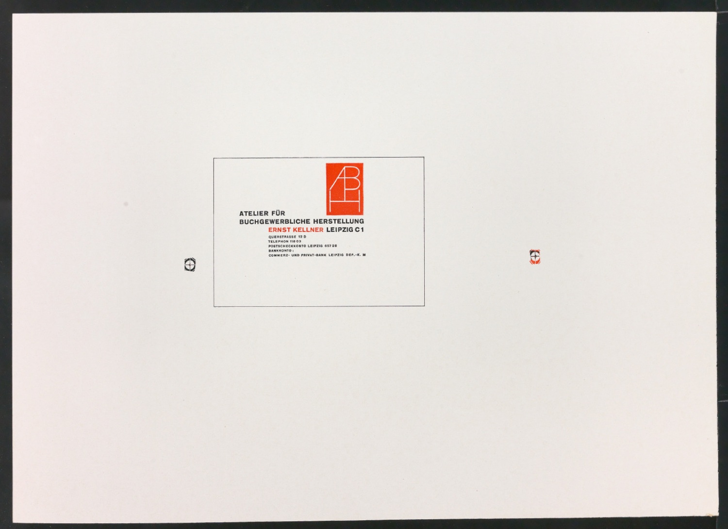 Druckfahnen für den Abbildungsteil von Leben und Werk des Typographen Jan Tschichold — Blatt 145