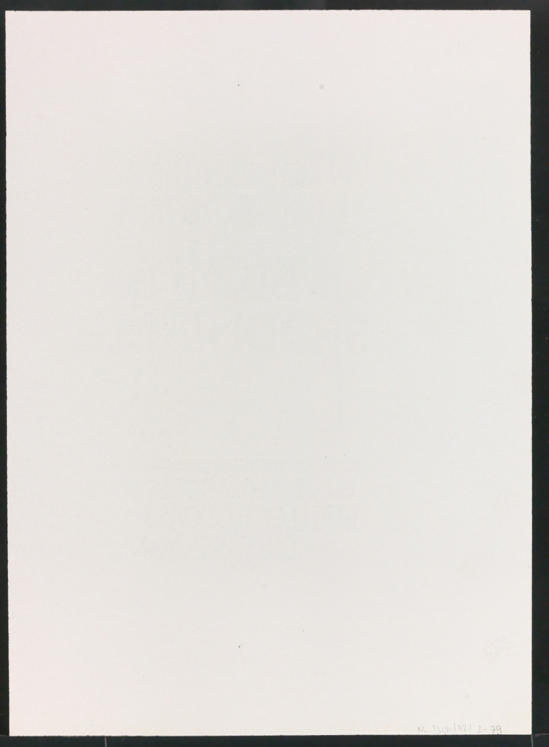 Druckfahnen für den Abbildungsteil von Leben und Werk des Typographen Jan Tschichold — Blatt 158