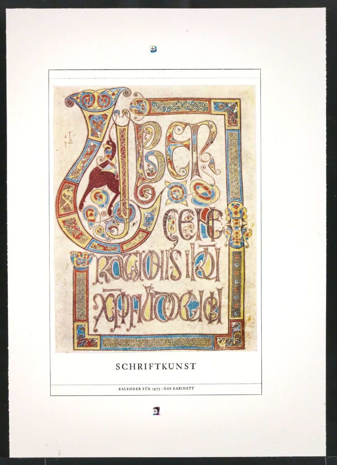 Druckfahnen für den Abbildungsteil von Leben und Werk des Typographen Jan Tschichold — Blatt 159