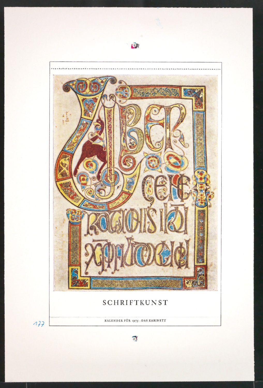 Druckfahnen für den Abbildungsteil von Leben und Werk des Typographen Jan Tschichold — Blatt 161