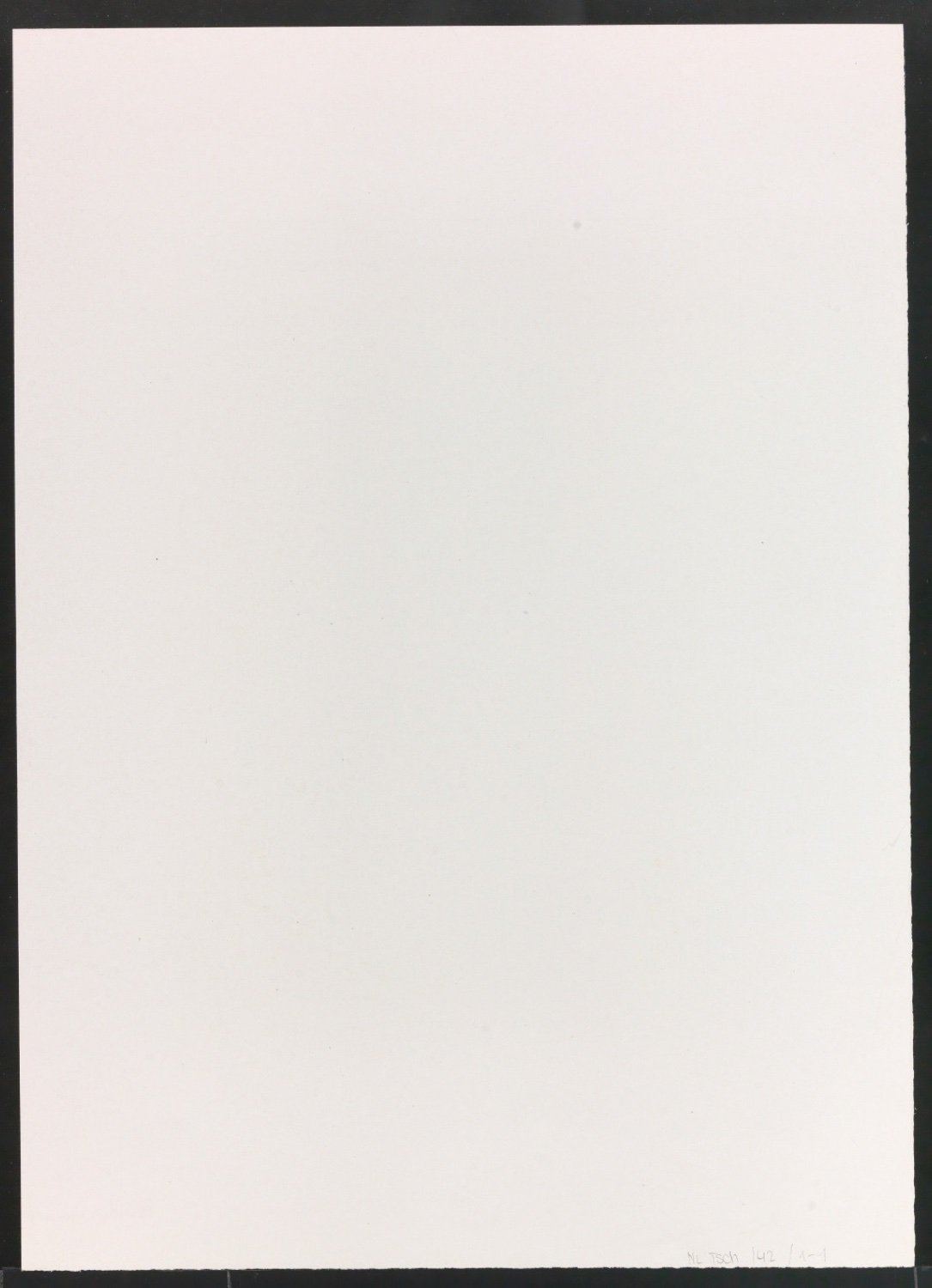 Druckfahnen für den Abbildungsteil von Leben und Werk des Typographen Jan Tschichold — Blatt 2