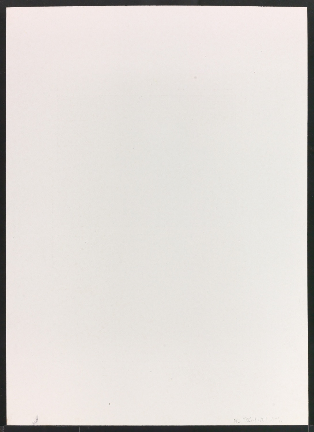 Druckfahnen für den Abbildungsteil von Leben und Werk des Typographen Jan Tschichold — Blatt 4
