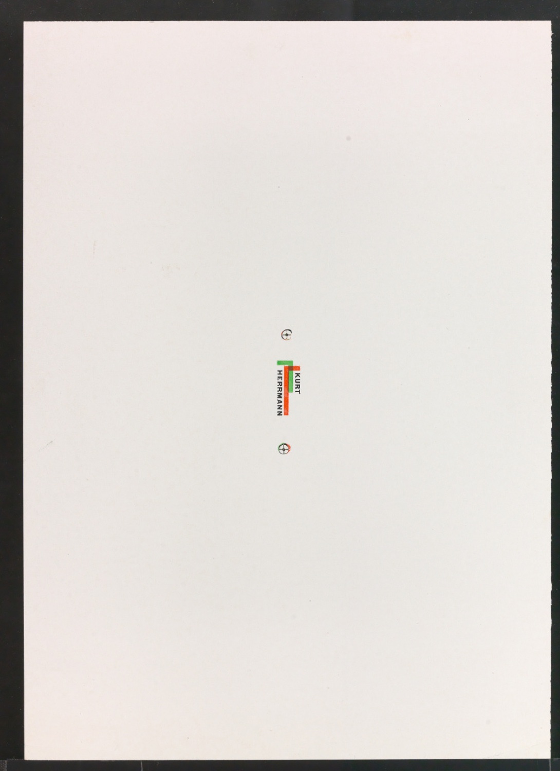 Druckfahnen für den Abbildungsteil von Leben und Werk des Typographen Jan Tschichold — Blatt 19