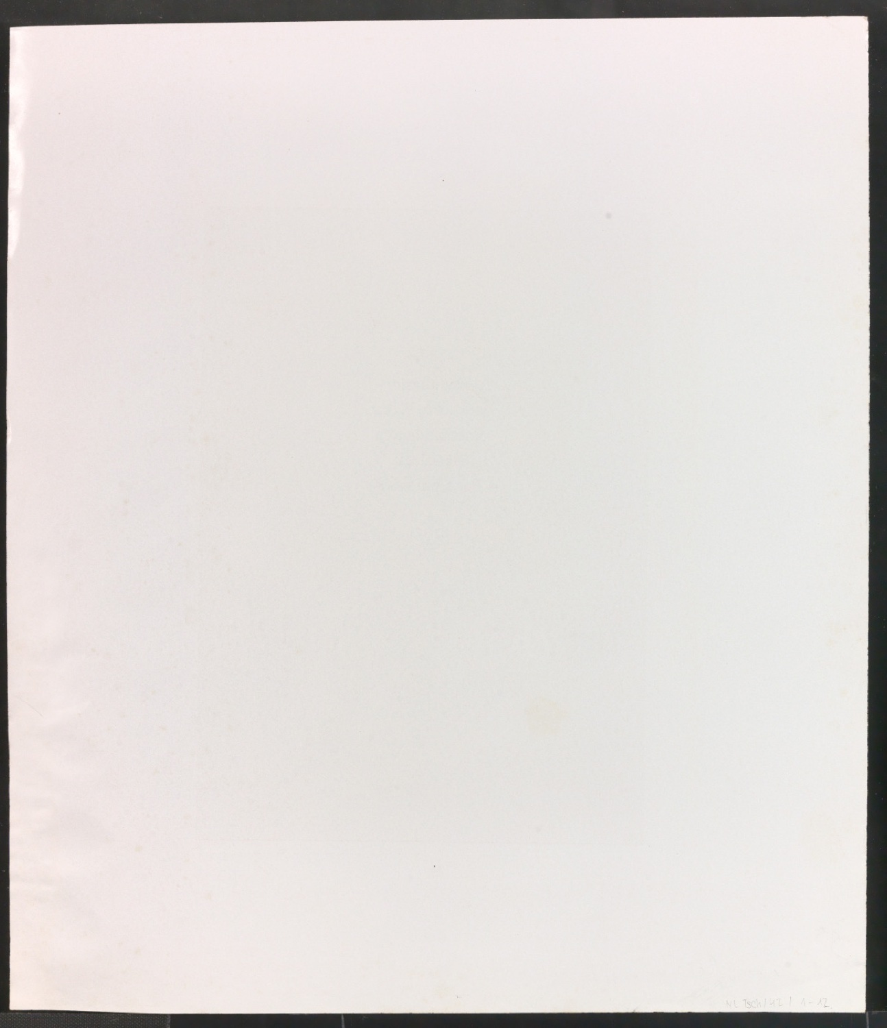 Druckfahnen für den Abbildungsteil von Leben und Werk des Typographen Jan Tschichold — Blatt 24