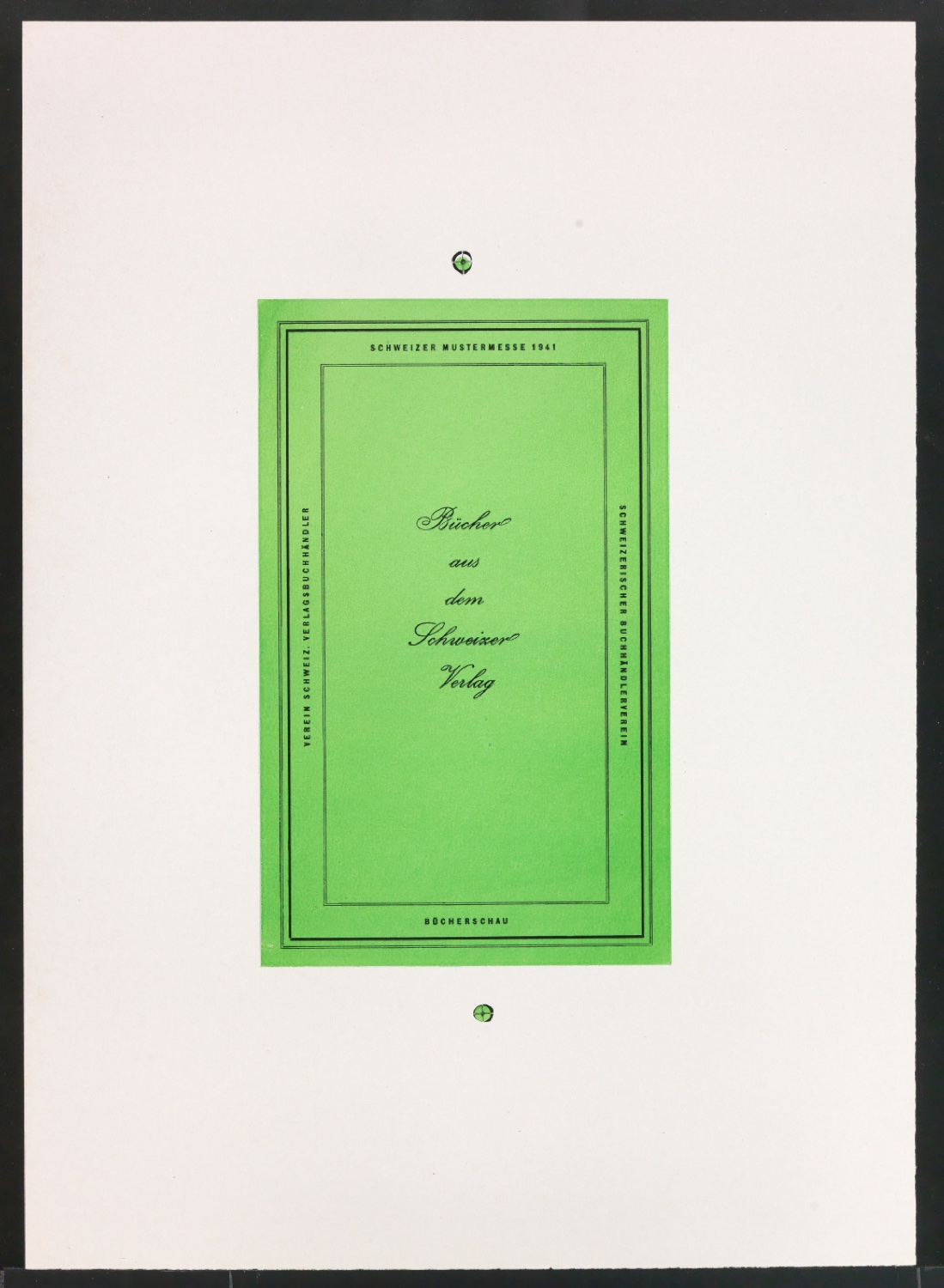 Druckfahnen für den Abbildungsteil von Leben und Werk des Typographen Jan Tschichold — Blatt 39