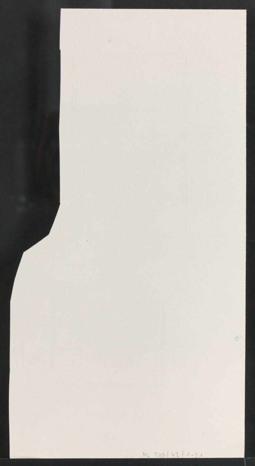 Druckfahnen für den Abbildungsteil von Leben und Werk des Typographen Jan Tschichold — Blatt 42
