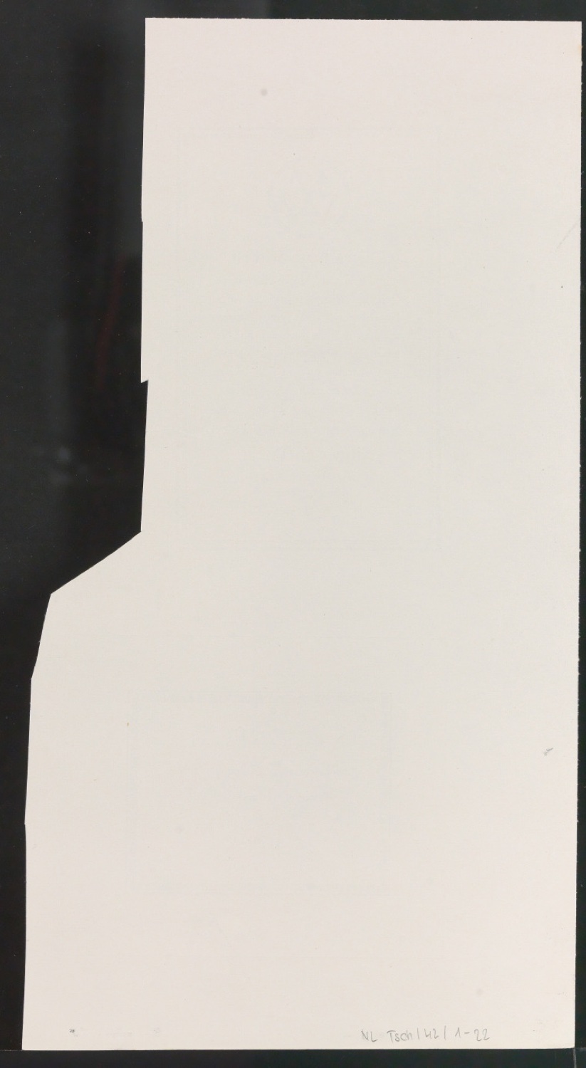Druckfahnen für den Abbildungsteil von Leben und Werk des Typographen Jan Tschichold — Blatt 44