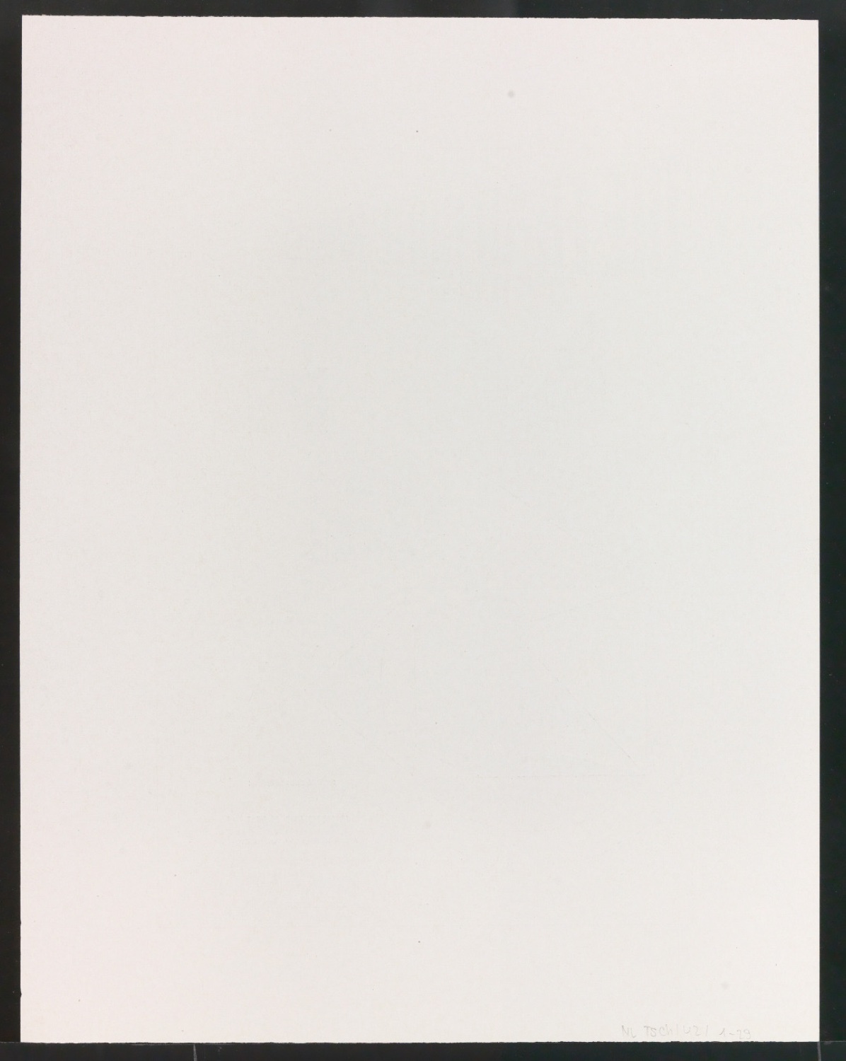 Druckfahnen für den Abbildungsteil von Leben und Werk des Typographen Jan Tschichold — Blatt 58