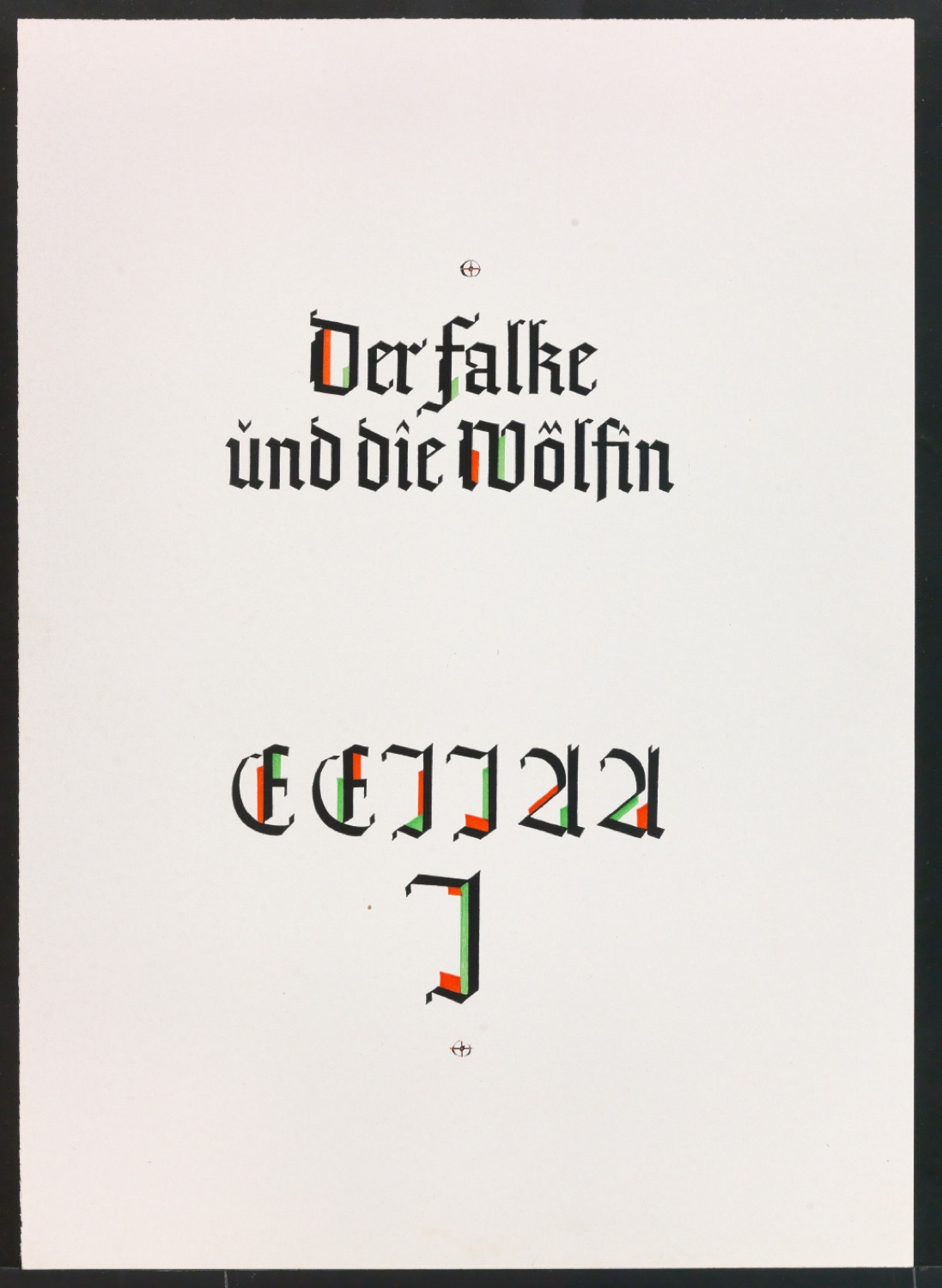 Druckfahnen für den Abbildungsteil von Leben und Werk des Typographen Jan Tschichold — Blatt 61