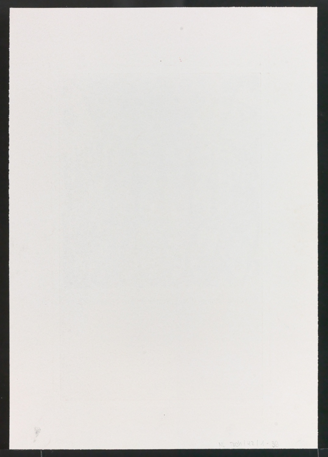 Druckfahnen für den Abbildungsteil von Leben und Werk des Typographen Jan Tschichold — Blatt 72