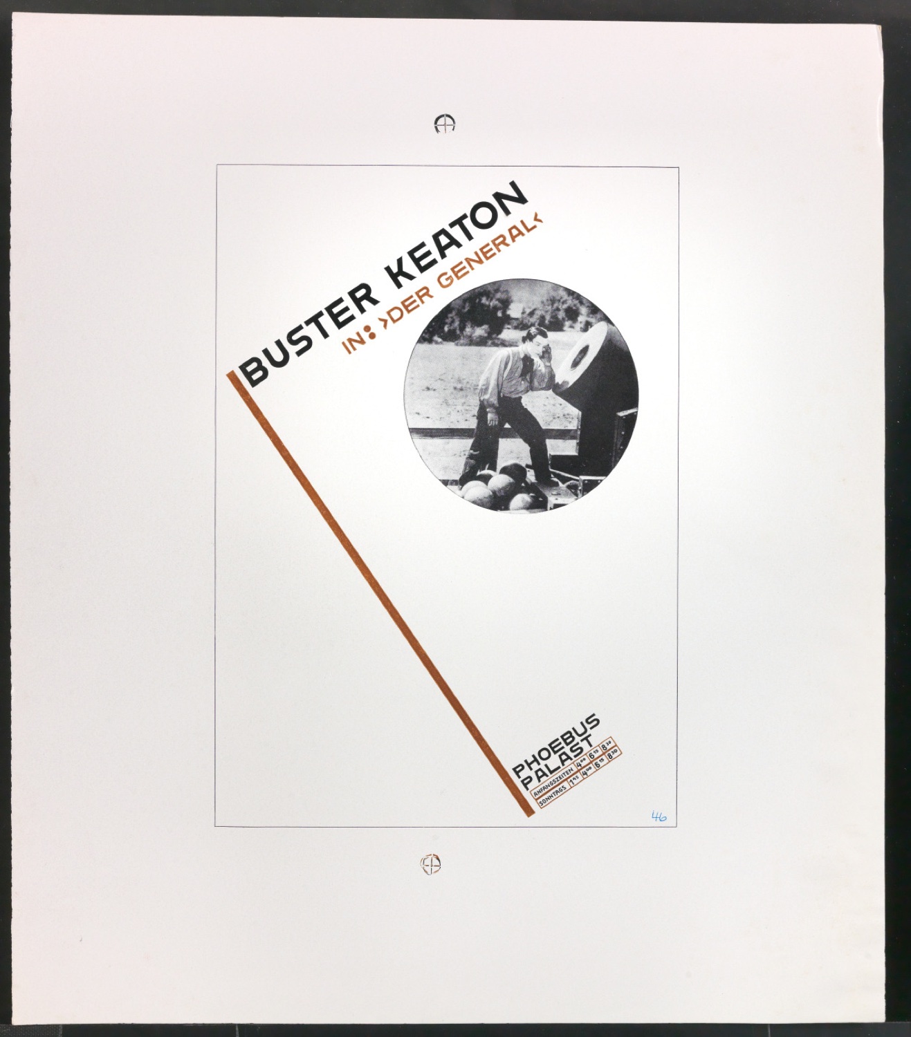 Druckfahnen für den Abbildungsteil von Leben und Werk des Typographen Jan Tschichold — Blatt 75