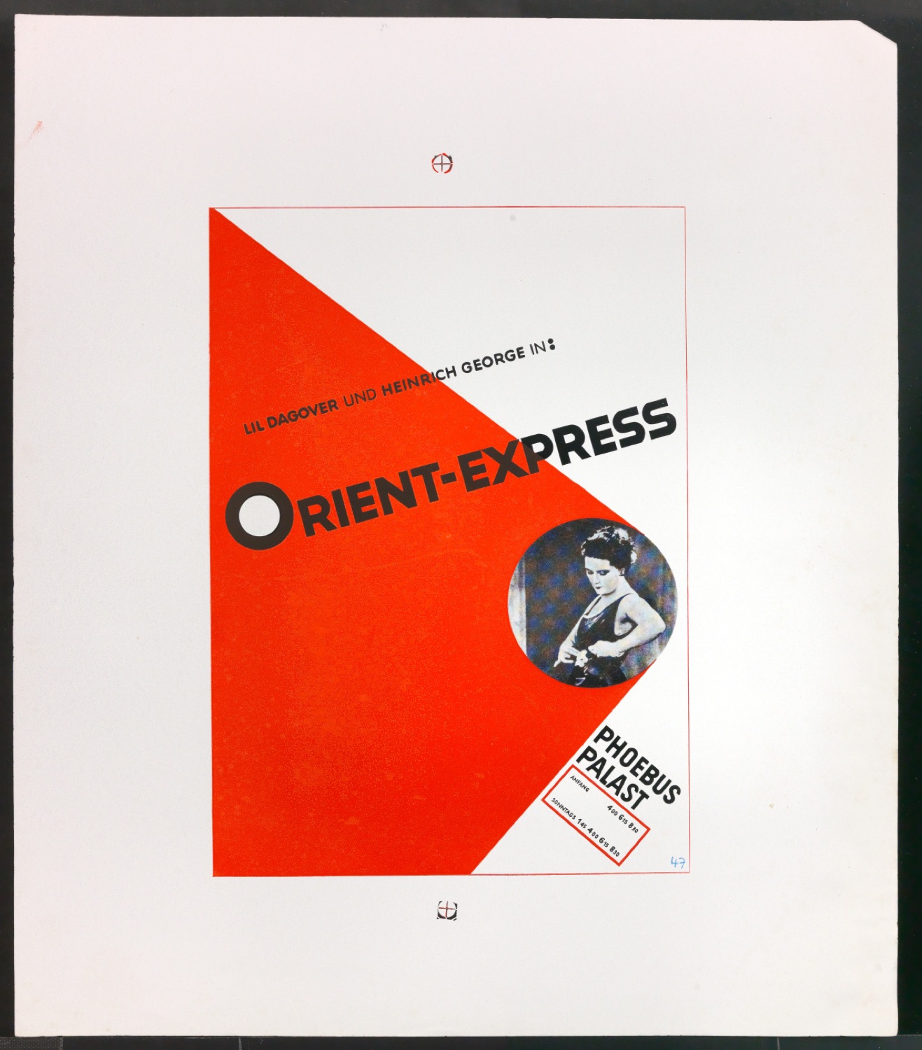 Druckfahnen für den Abbildungsteil von Leben und Werk des Typographen Jan Tschichold — Blatt 77