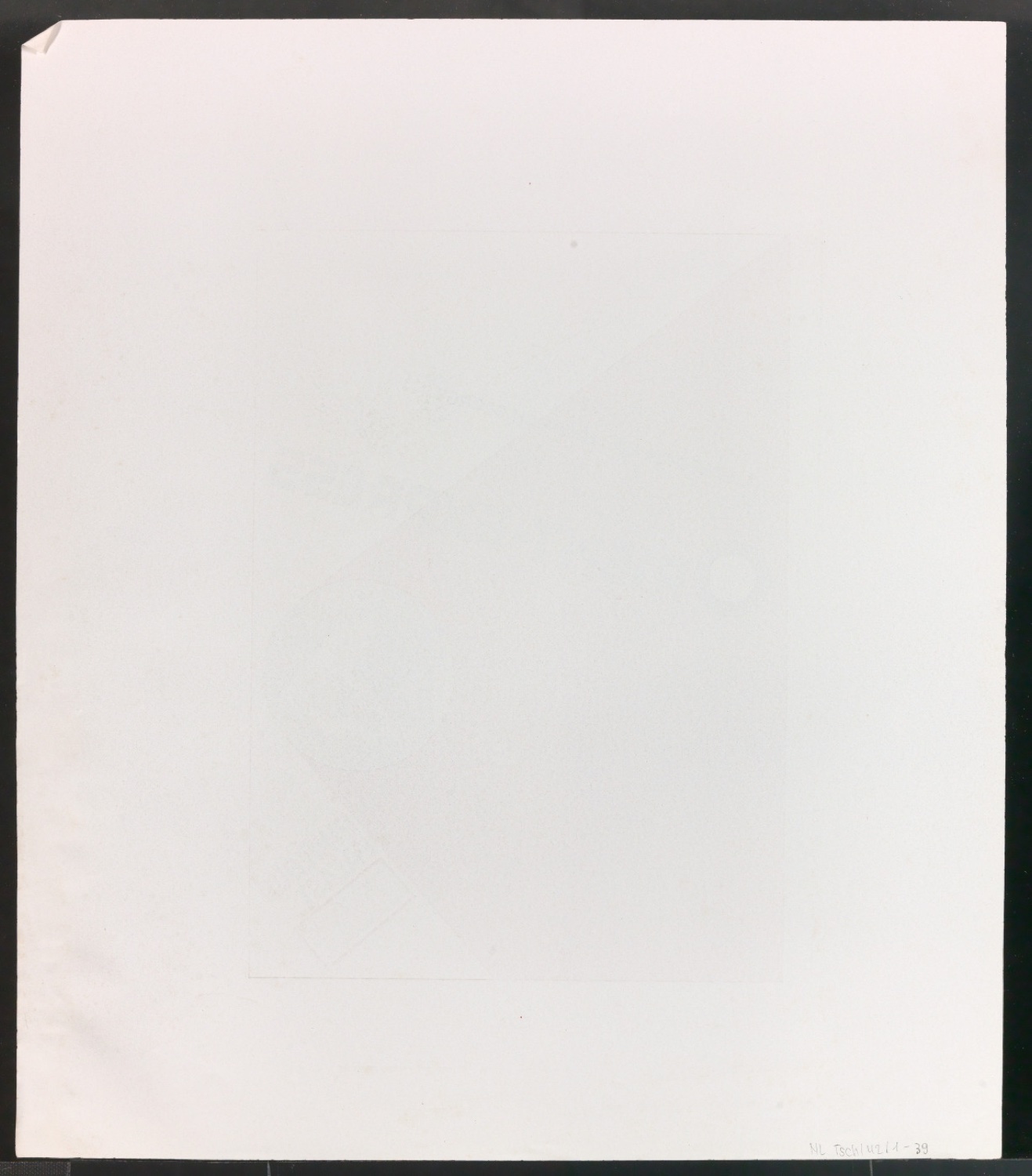 Druckfahnen für den Abbildungsteil von Leben und Werk des Typographen Jan Tschichold — Blatt 78