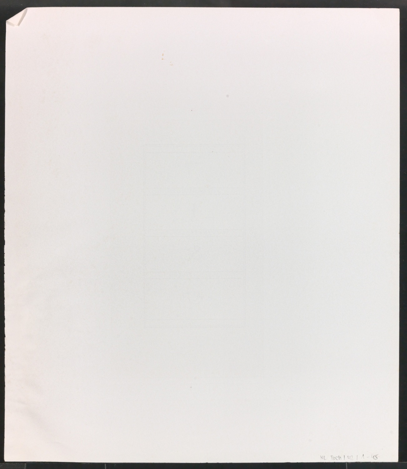 Druckfahnen für den Abbildungsteil von Leben und Werk des Typographen Jan Tschichold — Blatt 90