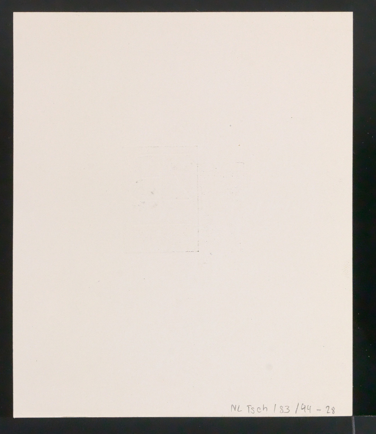 Probedrucke von Firmenzeichen ZBH — Blatt 2