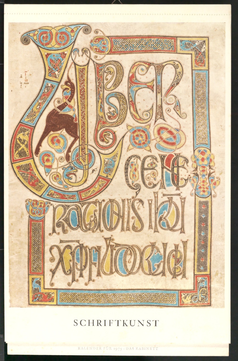 Schriftkunst — Blatt 1
