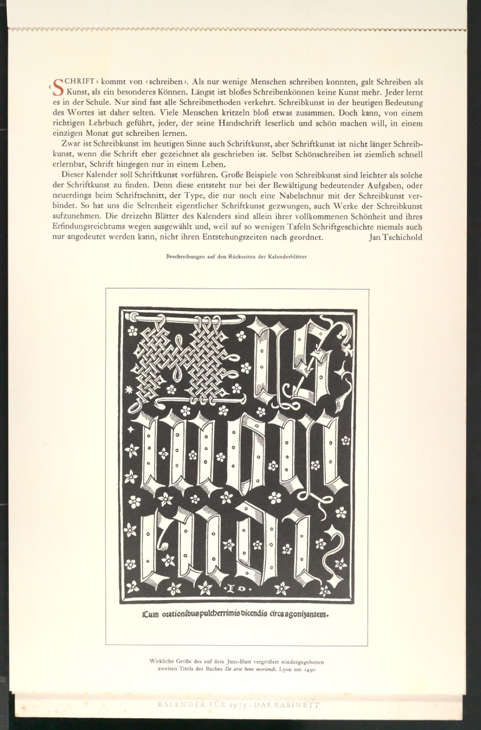 Schriftkunst — Blatt 3