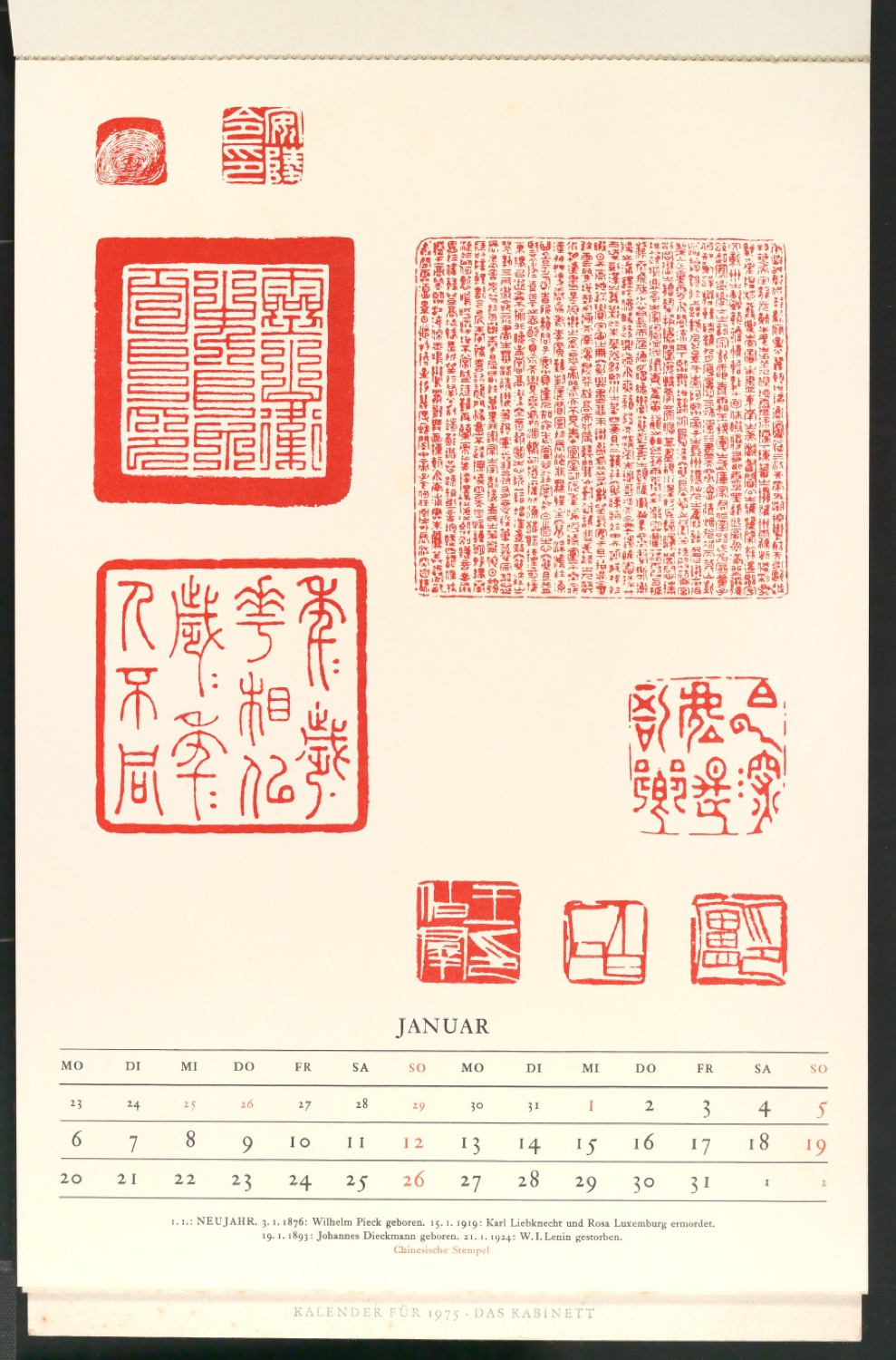 Schriftkunst — Blatt 5