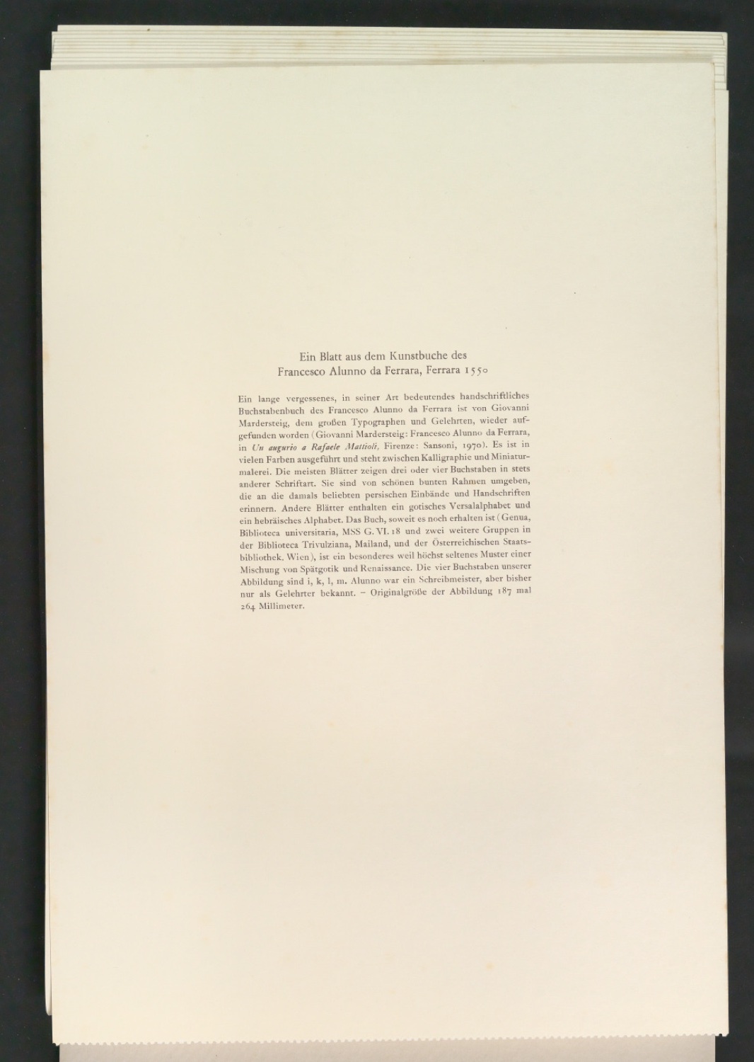 Schriftkunst — Blatt 28