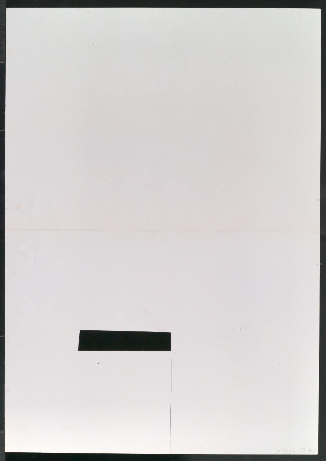 Korrekturfahne von Briefbogen für Graphia Hans Gundlach GmbH Bielefeld — Blatt 4
