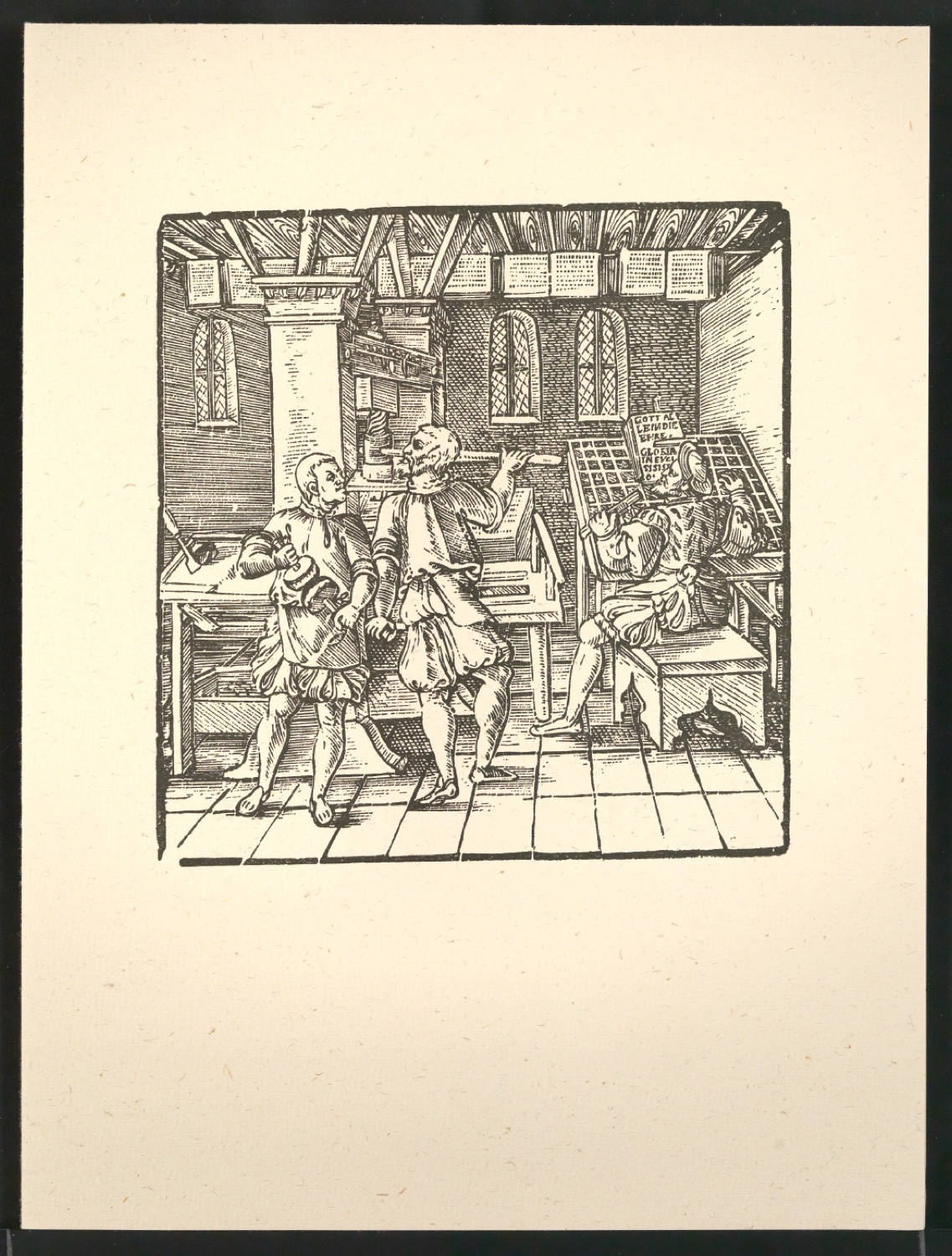 Neujahrswunsch Bucherer, Kurrus & Co. Papiere en gros, Basel, bringen Ihnen ihre besten Glückwünsche zum neuen Jahre dar — Blatt 1