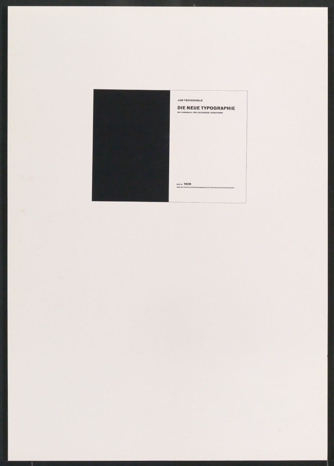 Probedrucke von Reproduktionen gestalterischer Arbeiten als Illustrationen — Blatt 7