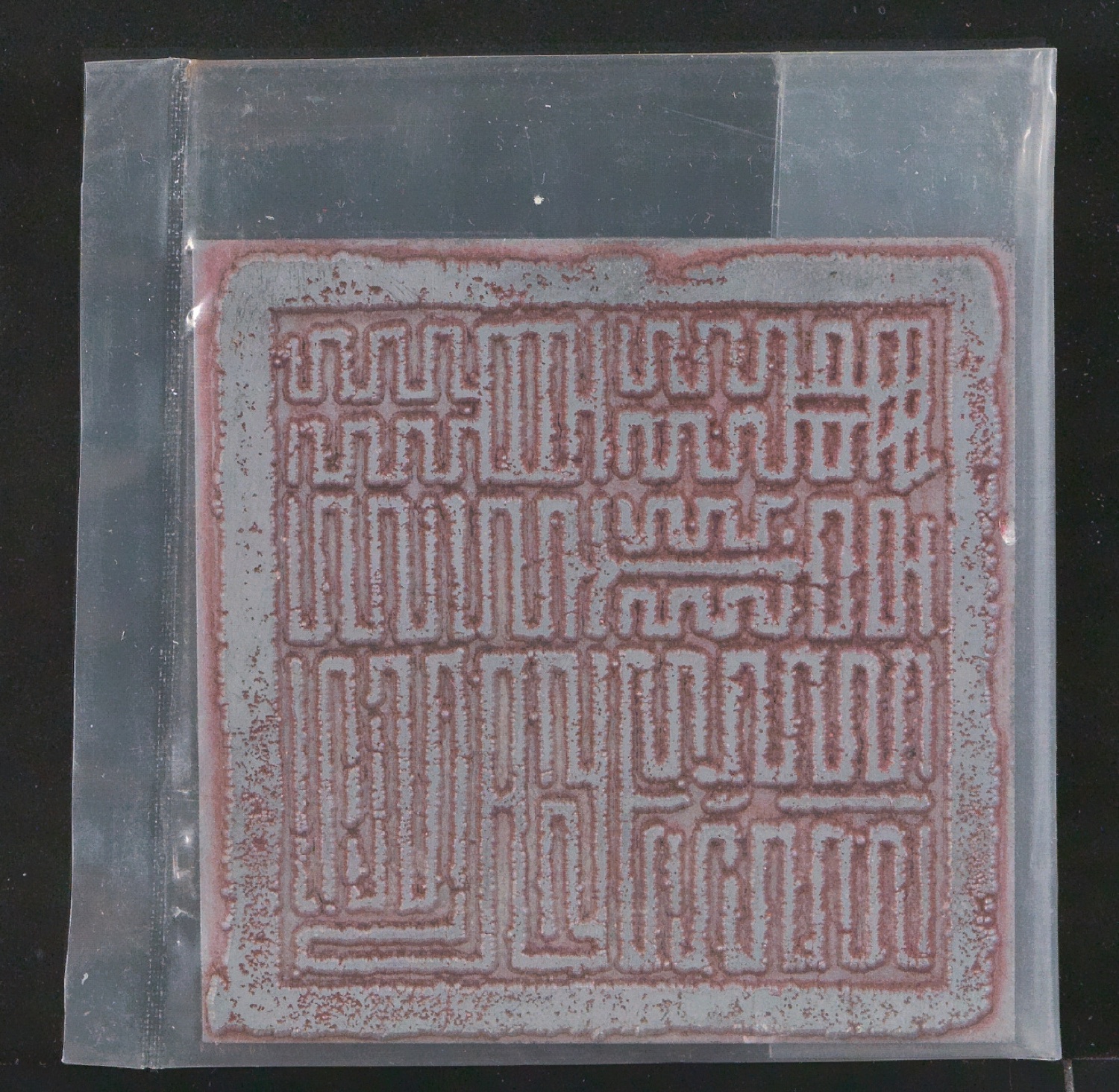 Druckklischees für die Illustrationen von Der chinesische Stempel — Blatt 3
